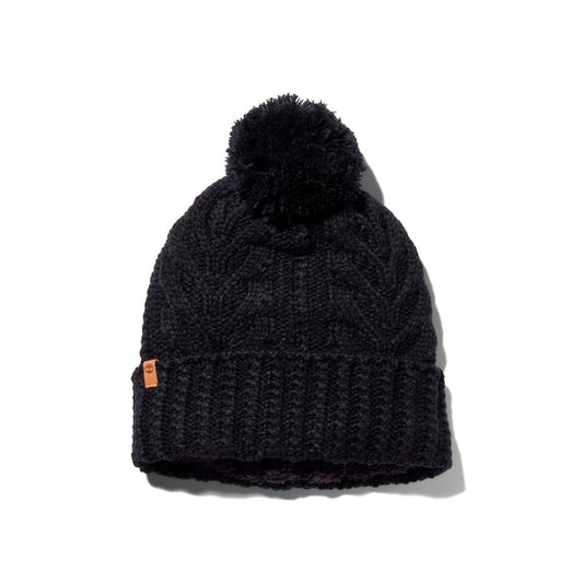 Premium Pom Pom Cable Knit Hat TB0A1ERO /001