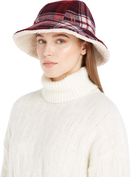 Sombrero de pescador de tartán AW0AW15313 -DW6