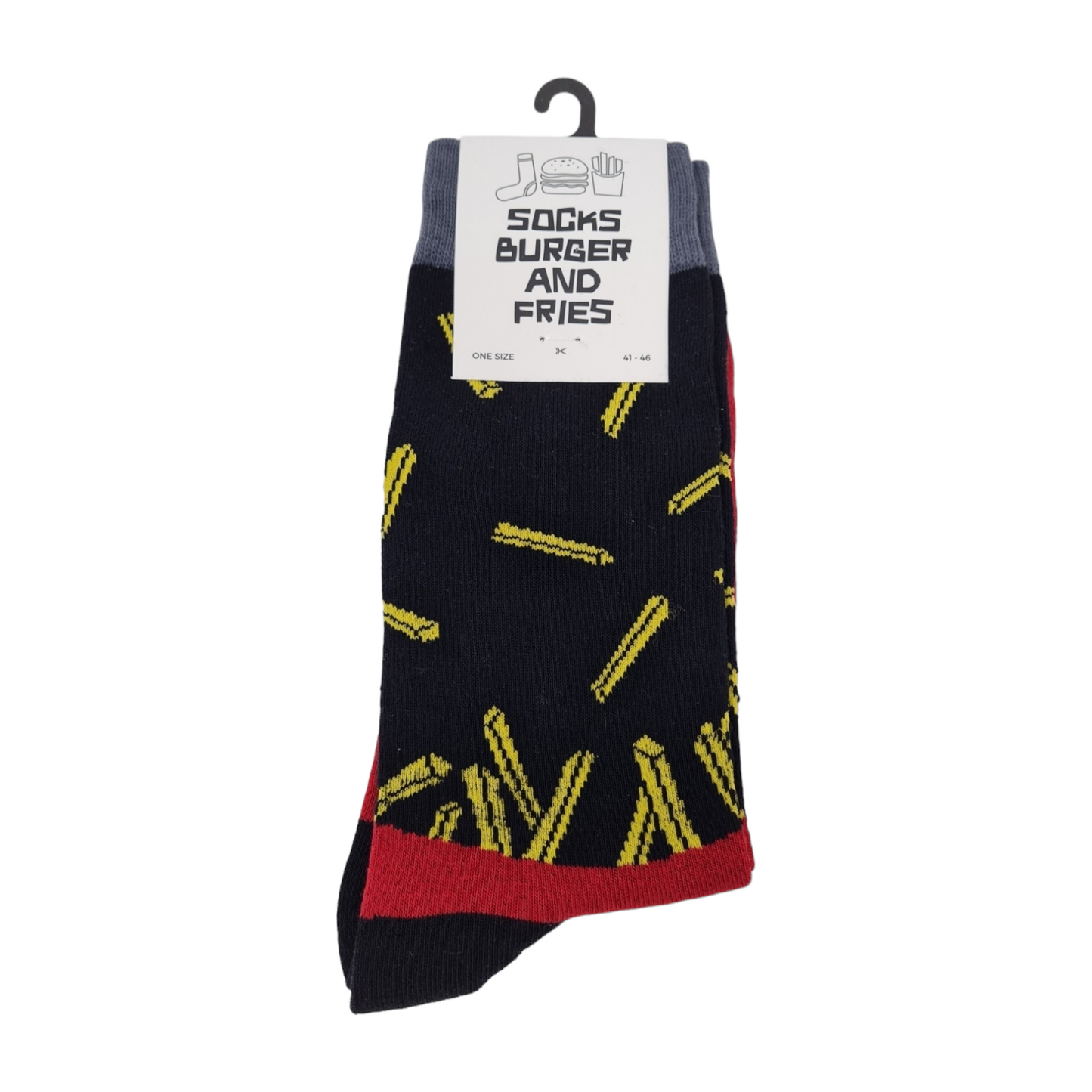 Socks Burger And Fries sock Chips BF1008/1135