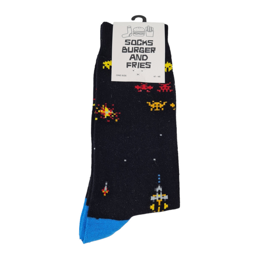 Socks Burger And Fries Space War sock BF1006/1188