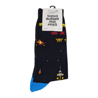 Socks Burger And Fries calzino Space War BF1006/1188