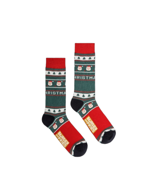 Socks Burger And Fries Christmas sock BF1215/3050