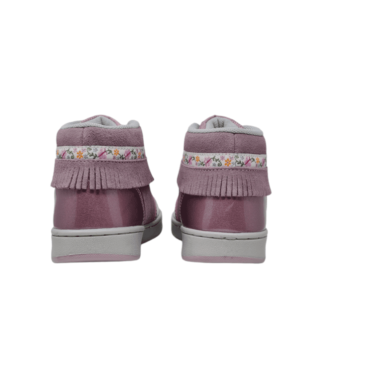 Mid-top sneakers with fringe LKAA8087