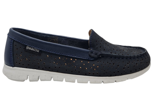 S3100 perforated moccasin