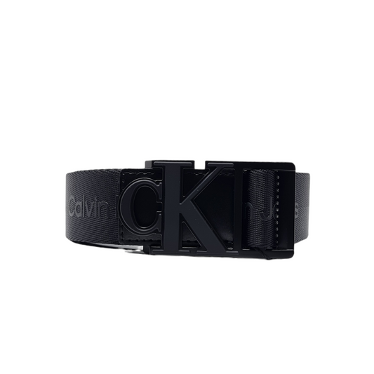 Cinturón con monograma y logotipo K0K510475-BDS
