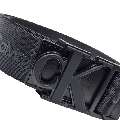 Cinturón con monograma y logotipo K0K510475-BDS