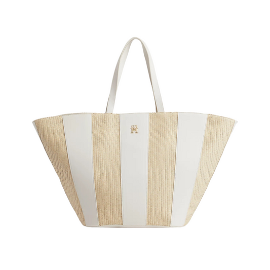 STRIPED TOTE BAG summer AW0AW14484-0F4