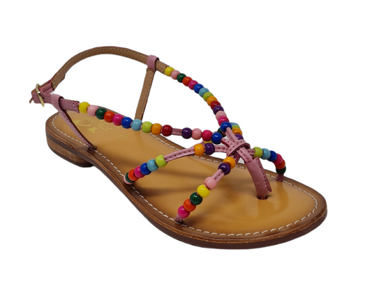 Flip-flop beaded sandal 14/2710